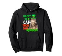 Norwegian Forest Cat Happy St Catricks Day St Patricks Day Sweat à Capuche