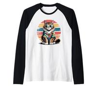 Norwegian Forest Cat Lunettes De Soleil Hawaï Plage Été Manche Raglan