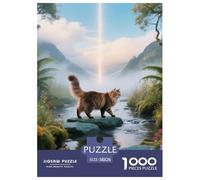 Norwegian Forest Cat, Puzzle 1000 Pièces, Excellente Idée pour Un Moment Convivial en Famille, Dès 14 Ans,Pet Chat, 38x26cm/1000pcs