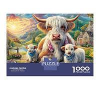 Norwegian Forest Cat Puzzle 1000 Pièces Papier Résistant À Partir De 12 Ans Facile À Assembler Loisir Créatif Jeu De Réunion avec Poster 70x50cm/1000pcs