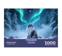 Norwegian Forest Cat, Puzzle De 1000 Pièces, Activité Apaisante Et Enrichissante, Décoration Ou Souvenir, Dès 10 Ans,Pet Chat, 70x50cm/1000pcs