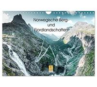 Norwegische Berg- und Fjordlandschaften (Wandkalender 2026 DIN A4 quer), CALVENDO Monatskalender: Norwegen, von Fjordnorwegen bis zu den Lofoten