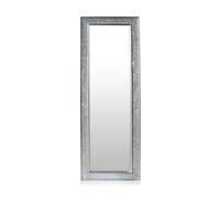 Norwich miroir cadre en bois rectangulaire 130 x 45 cm design mosaïque