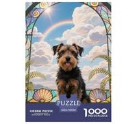 Norwich Terrier 1000 Pièces Pet Puzzles Puzzle De Qualité Supérieure pour Adultes Jeu Éducatif Défi Jouet Puzzle pour Adulte Multi-Colour 70x50cm/1000pcs