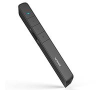 NORWII N36 Pointeur 100m, Clicker de Présentation Multifonctionnel Pour Powerpoint, Support Hyperlink, Media Play/Pause, Chanson Précédente/Suivante, Volume Mute