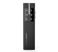 NORWII N99 Pointeur Lumière Souris, Présentateur sans Fil Rechargeable Presentation Clicker Presenter Pointeur Powerpoint Clicker, Soutien Hyperlien/Volume/Pause/Mac
