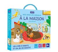Nos amis les animaux - À la maison - Jessica Martinello - Sassi - Jeux livres objets