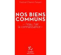 Nos biens communs - L'eau, l'air, la connaissance Collectif (Auteur)