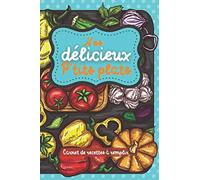Nos délicieux p'tits plats: Carnet de recettes à remplir, 100 pages de recettes vierges pour y noter vos recettes familiales