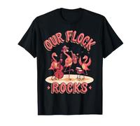 Nos Flamants Roses Assortis pour Les Vacances en Famille T-Shirt