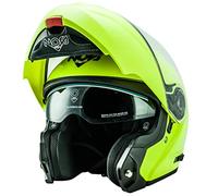 NOS NEW OWN STYLE Casque NOS NS-8 Unisex-Adult, Fluor Yellow, L