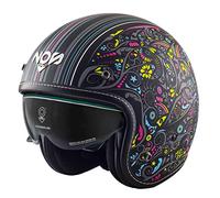 NOS NEW OWN STYLE Casque NS-1 Mixte, Freedom Black Matt, XL