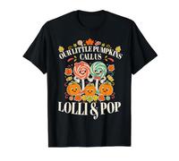 Nos Petites citrouilles Nous appellent Lolli et Pop Fall Grands-Parents T-Shirt Graphique avec Valeur, Homme, Noir, S