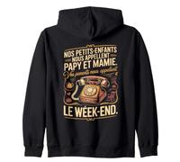 Nos Petits Enfants Nous Appellent Papy Et Mamie Sweat à Capuche