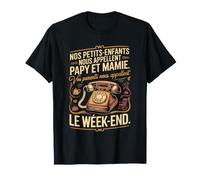 Nos Petits Enfants Nous Appellent Papy Et Mamie T-Shirt