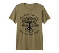 Nos Racines sont Profondes Notre Amour Est Plus Profond T-Shirt Haut de Gamme
