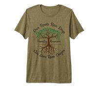 Nos Racines sont Profondes Notre Amour Est Plus Profond T-Shirt Haut de Gamme