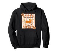 Nos résidents sont Plus Doux Que la Tarte à la Citrouille Mignonne infirmière Automne Sweat à Capuche