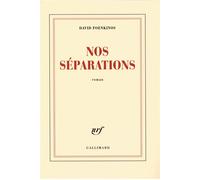 David Foenkinos – Nos séparations – Roman – Broché – Gallimard