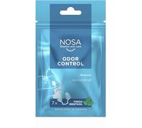 NOSA odor control | Bouchon de nez | Eviter les odeurs désagréables | Design unique | Discret | Contrôle des odeurs | Lot de 7 | Senteur fraîche de menthol | Facile à respirer