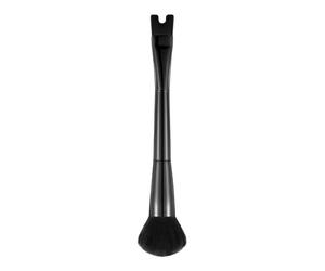 Nose Contour Brush, 2 in 1 Face Makeup Brush, Double-Ended U Shape, Balanced Grip, Professional Cosmetic Tool for Defining, Sculpting, Blending, Beginner, Friendly, 7.28 Inches