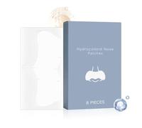 Nose Patches Whitehead Remover Sheets, Pore Cleansing Strips 8 Pieces, Moisturizing Blackhead Care for Men Women Teens, Gentle Skin Purifying Design, Easy Peel Facial Home Use