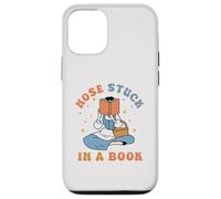 Nose Stuck In A Book Lover Coque pour iPhone 12/12 Pro