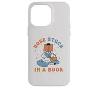 Nose Stuck In A Book Lover Coque pour iPhone 14 Pro Max