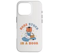Nose Stuck In A Book Lover Coque pour iPhone 16 Pro