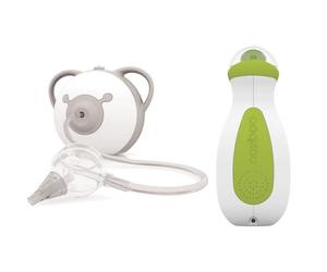 NOSIBOO Mouche bébé électrique gris + Go mouche bébé portable