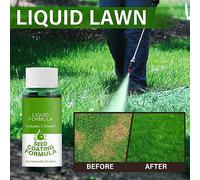 Nosqew Agent de Verdissement de la Pelouse Liquide, 2 Paquets, Facile à Appliquer, pour la Maison, le Jardin, la Cour, L'entretien de la Pelouse, Solution D'herbe Verte Luxuriante, 59ml (Couleur des