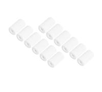 Nosqew Bandage Auto-adhésif en Latex Naturel, élastique à Fort Support, Matériau Non tissé pour Vaches, Chiens, Chevaux, Chats, 10cm, 12 Pièces (Blanche)