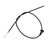 Nosqew Câble de Déverrouillage de Capot 51237201904 ABS de Haute qualité et Remplacement de Fer pour X1 128I 135IS 328I 2007 à 2015, Ensemble de 2 Pièces