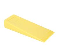 Nosqew Cales de Tronçonneuse en Plastique à Fort Impact, D'abattage, Cales de Clivage pour Bûcheron, Exploitation Forestière, Jaune, 8 Pouces, 320g