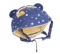 Nosqew Casque de bébé en Coton Bleu Ciel étoilé, Coussin de Tête Confortable, Casque de sécurité pour Ramper, à la Marche, équipement de Protection pour Nourrissons de 8 à 3