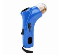 Nosqew Catapulte de Nourriture pour Animaux de Compagnie, Lanceur de Friandises pour Chien, Distributeur Interactif de Friandises pour Chien avec Couvercle Transparent, Distribute (Bleue)