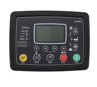 Nosqew Contrôleur de Générateur D500 Écran LCD Panneau de Commande de Générateur étanche pour Petits Groupes électrogènes 230 V Plastique Silicone 212 X 160 Mm