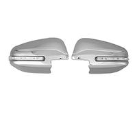 Nosqew Couvercle de Rétroviseur LED chromé ABS, Capuchon de Rétroviseur Latéral de Voiture, Boîtier de, Mise à Niveau de Style Course pour Fortuner 2013 2021