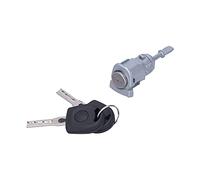 Nosqew Cylindre de Serrure de Porte de Remplacement 604837167 Barillet de Serrure de Porte de Voiture en Métal ABS de Haute qualité avec 2 Clés Facile à Installer pour 1J2 1J6 1997