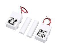 Nosqew Décoration de Voiture RC, Modèle de Coque de Climatiseur à Haute Simulation avec Lumière LED et Ventilateur, pour Véhicules Télécommandés 1/10 1/14