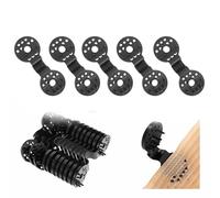 Nosqew en Plastique pour Tissu D'ombrage, de Fixation de Filet de Pare-Soleil Rond Résistant aux Intempéries, Durable, pour Jardin, Serre, Terres Agricoles, Matériau PE, 50