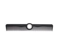 Nosqew Ensemble de Peignes de Barbier Double Taille, Peigne de Barbier Rotatif Fin Noir avec Centre de Rotation Fidget, Peigne de Coiffure et de Coupe Ergonomique pour Hommes et F