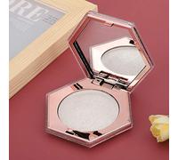 Nosqew Fard à Paupières à Paillettes, Poudre Pressée, Surligneur, Longue Durée, éclaircissant, Contour, Outil de Maquillage pour Fête, Mariage, Bureau, 8g