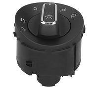 Nosqew Interrupteur de Phare Antibrouillard 3TD941431, ABS Noir de Haute qualité, Commande de Remplacement Plug and Play, Phare Antibrouillard pour