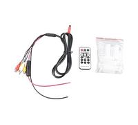 Nosqew Moniteur Universel pour Appui-tête de Voiture de 7 Pouces, Lecteur Multimédia Vidéo MP5, écran Haute Définition, luminosité Réglable, ABS Simili Cuir Beige Gris Noir (Noire)