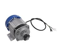 Nosqew Moteur sans Balais de Tricycle électrique 24 V 500 W, Moteur de Décélération CC à Aimant Permanent avec Boîtier en Aluminium Professionnel avec Engrenages Métalliques et En