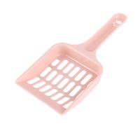 Nosqew Pelle à Litière pour Chat, Grille Creuse, Filtrage Facile, Pelle à Litière pour Chaton, Tamis Excréments en Plastique PP, Poignée Confortable pour Les Propriétaires de Chats (Rose)