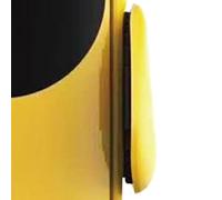 Nosqew Support de Téléphone de Chargeur de Voiture sans Fil avec Télescopique Automatique, Support de Station de Charge Rapide pour Intérieur de Voiture, Matériau en Silicone à (Jaune)