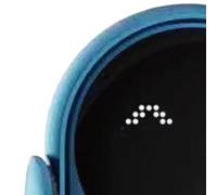 Nosqew Support de Téléphone de Chargeur de Voiture sans Fil avec Télescopique Automatique, Support de Station de Charge Rapide pour Intérieur de Voiture, Matériau en Silicone à (Bleue)