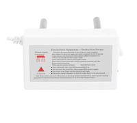 Nosqew Testeur de qualité de L'eau électrolyseur Portable Analyseur de pureté de L'eau Rapide et Précis pour Usage Domestique et Aventures en Plein Air ABS Blanc 164 G (Prise UE 220V)